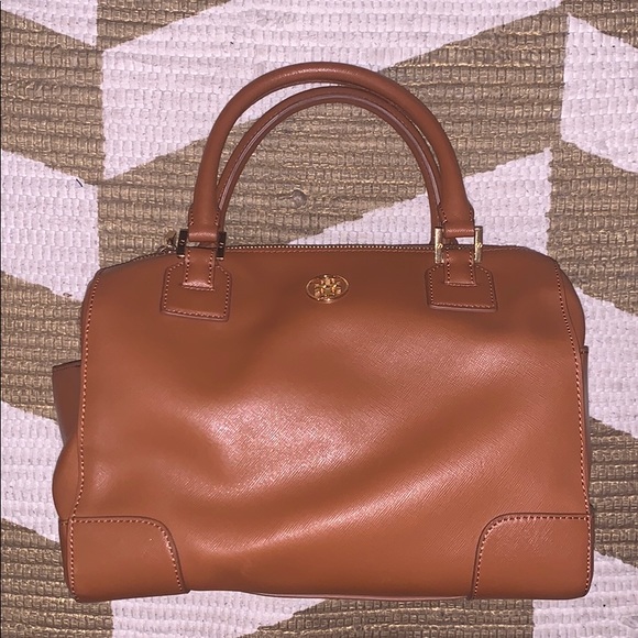 Tory Burch Bags Tory Burch Saffiano Top Handle Bag Poshmark